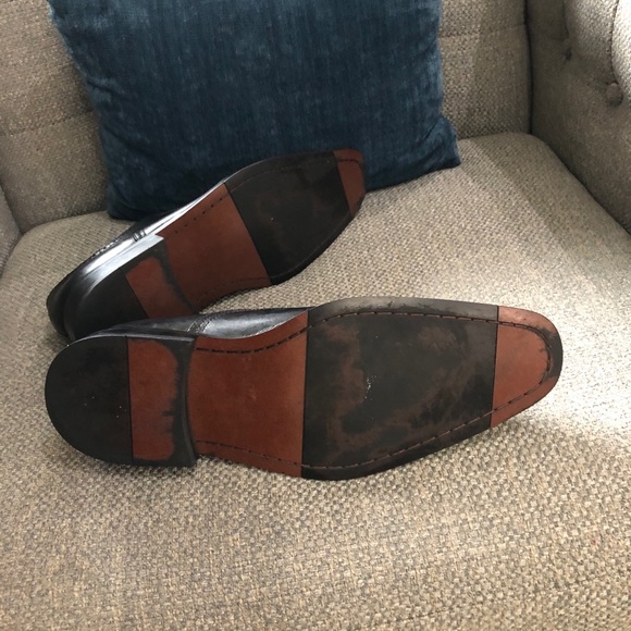 Men's Cap Toe Lace up Oxford Dress Shoes - Picture 3 of 3